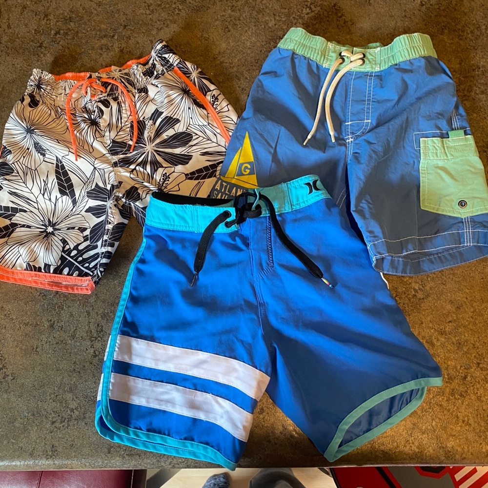 Boys swim trunks bundle 4T